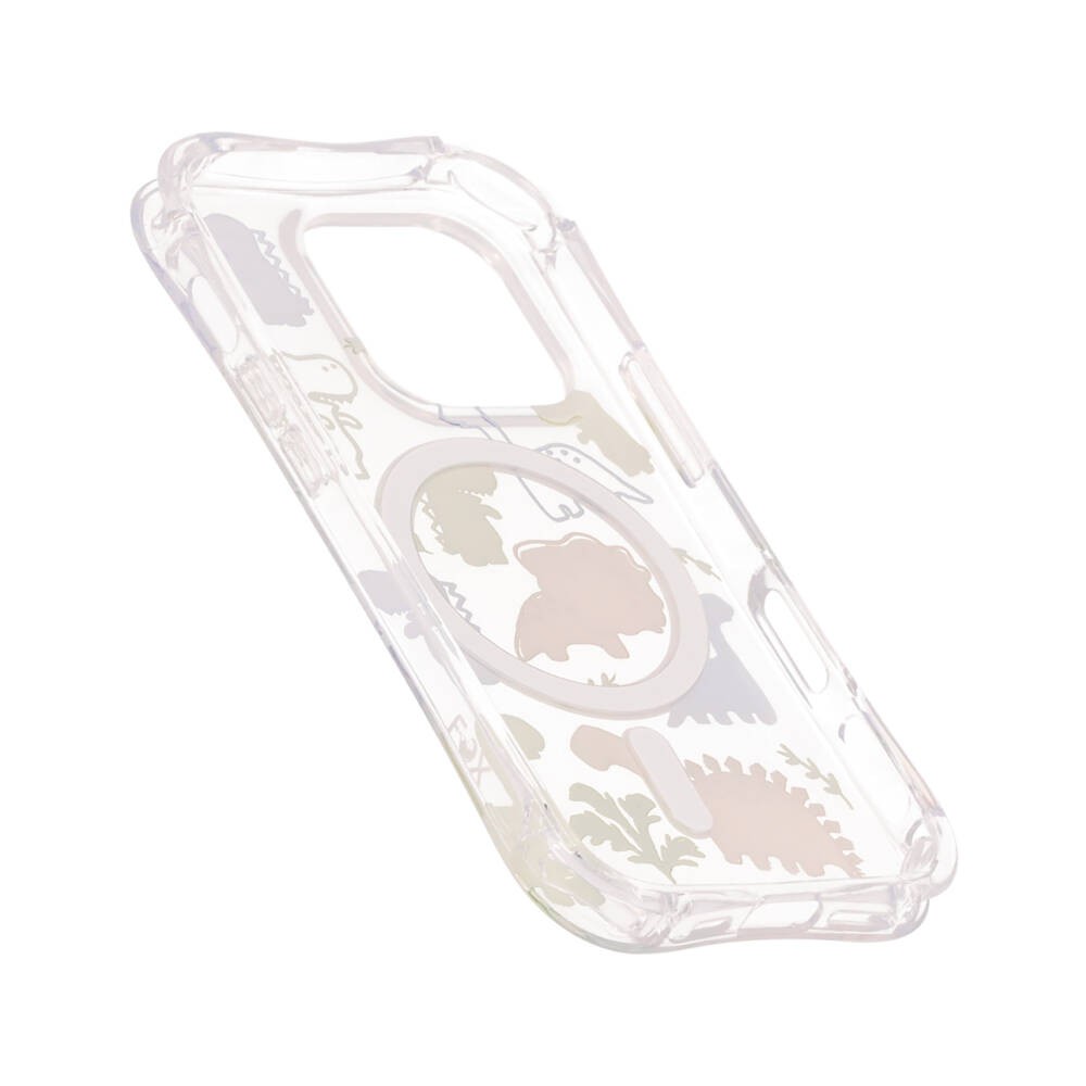 FOX เคส iPhone 12 Pro/13 Pro/14 Pro/15 Pro/16 Pro Dino Friends Uni Clear