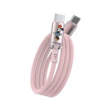 VEGER x Disney สายชาร์จ USB-C to USB-C 65W DATA 1.2M Mickey Pink (M12) (VU-CC25)
