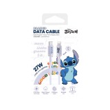 VEGER x Disney สายชาร์จ USB-C to Lightning 27W DATA 1.2M Stitch Purple (S20) (VU-CL25)
