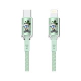 VEGER x Disney สายชาร์จ USB-C to Lightning 27W DATA 1.2M Mickey Green (M13) (VU-CL25)