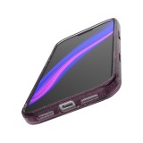 เคส JTLEGEND iPhone 18 Pro Glitter Hybrid Cushion Mag - Burgundy