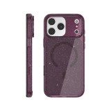 เคส JTLEGEND iPhone 18 Pro Glitter Hybrid Cushion Mag - Burgundy
