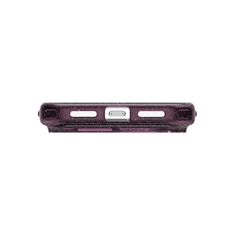 เคส JTLEGEND iPhone 18 Pro Glitter Hybrid Cushion Mag - Burgundy