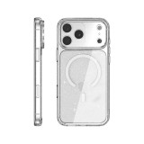 เคส JTLEGEND iPhone 18 Pro Glitter Hybrid Cushion Mag - Crystal Clear