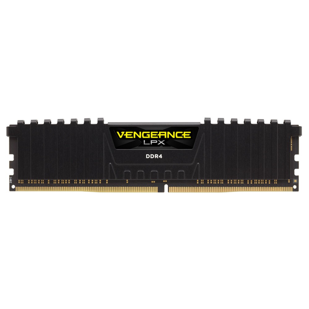 แรมพีซี Corsair DDR4 8GB/2666MHz.CL16 (8GBx1) Vengeance LPX (Black)