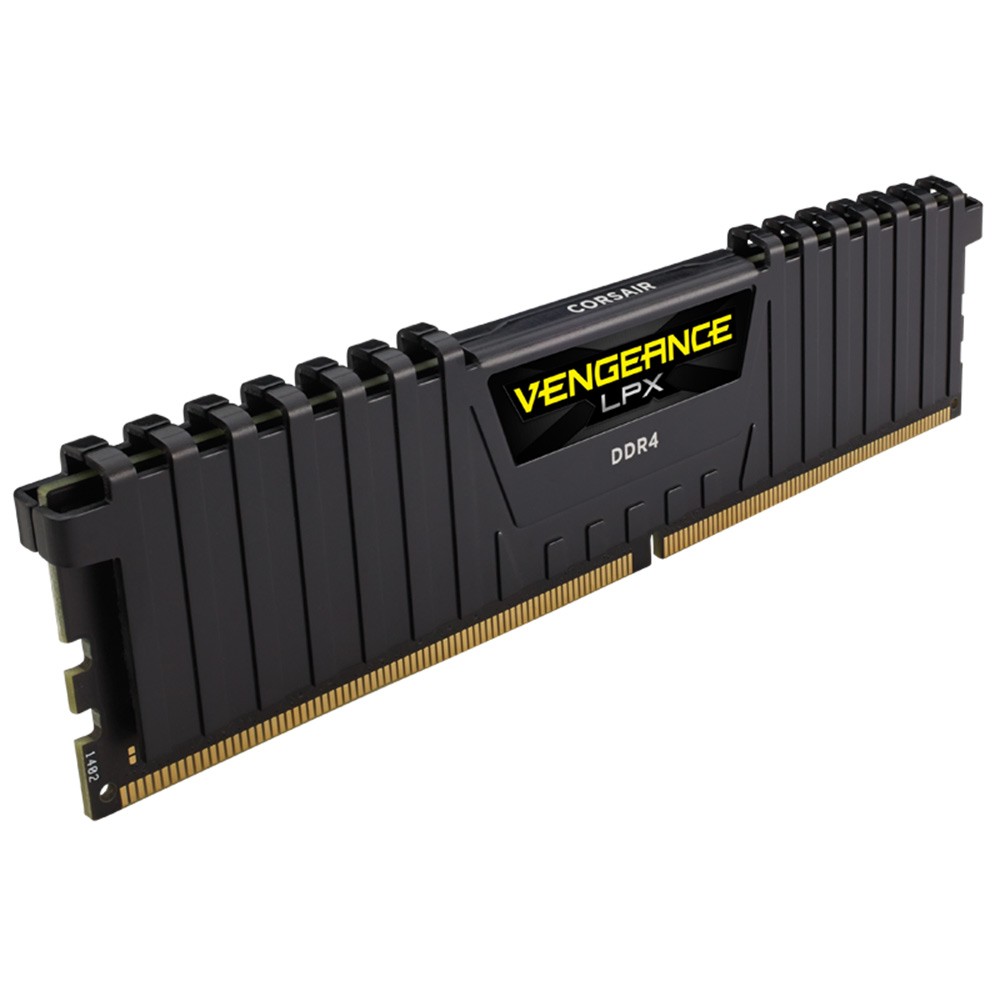 แรมพีซี Corsair DDR4 8GB/2666MHz.CL16 (8GBx1) Vengeance LPX (Black)