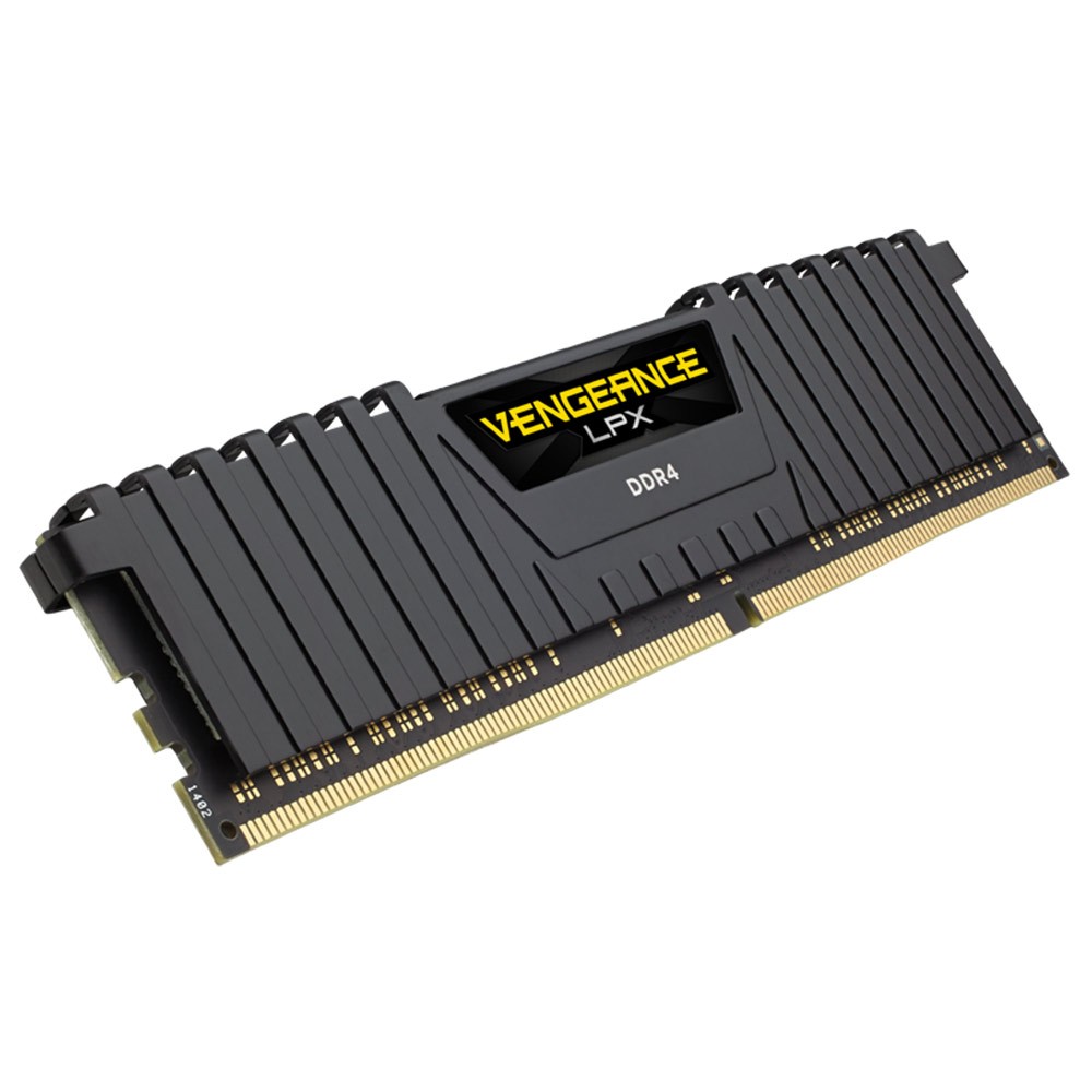 แรมพีซี Corsair DDR4 8GB/2666MHz.CL16 (8GBx1) Vengeance LPX (Black)