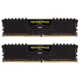 แรมพีซี Corsair Ram PC DDR4 16GB/2666MHz CL16 (8GBx2) Vengeance LPX (Black)