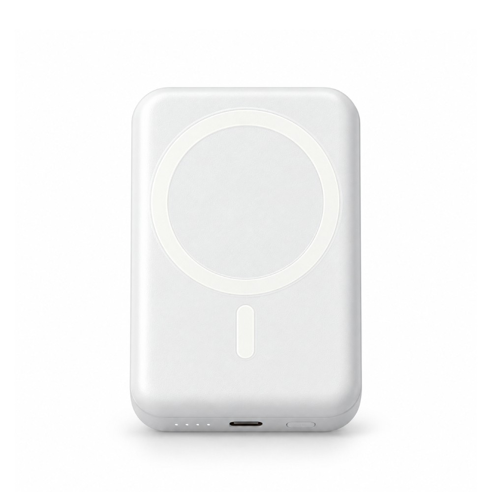 FOX x KAKAO Friends พาวเวอร์แบงค์ Magnetic PD20W 5000 mAh UP0503 (CCC) Life is Hard Work Overtime White