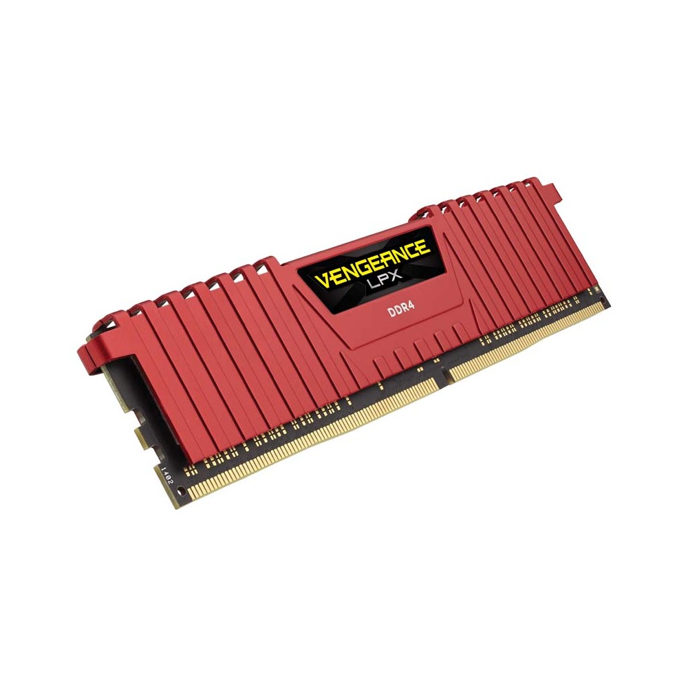 RAM PC DDR4 Corsair Vengeance LPX 8GB 2666MHz CL16 (8GBx1) - Red