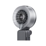 พัดลมพกพา MCDODO Chill U01 Foldable Clip-On Misting Fan Gray