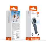 พัดลมพกพา MCDODO Chill U01 Foldable Clip-On Misting Fan Gray