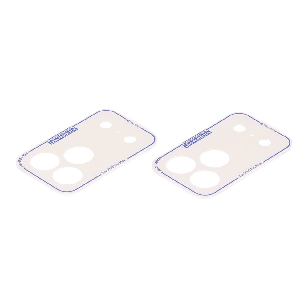 ฟิล์มกันรอยฐานกล้อง KING KONG iPhone 18 Pro Max Lens Frame Matte with EZ Installer (Pack 2pcs)
