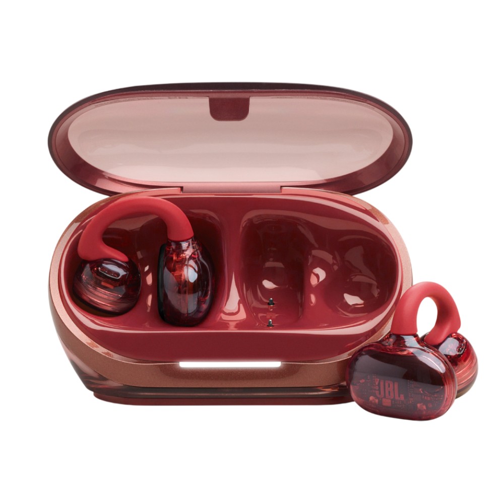 หูฟังไร้สาย JBL Soundgear Clips Red