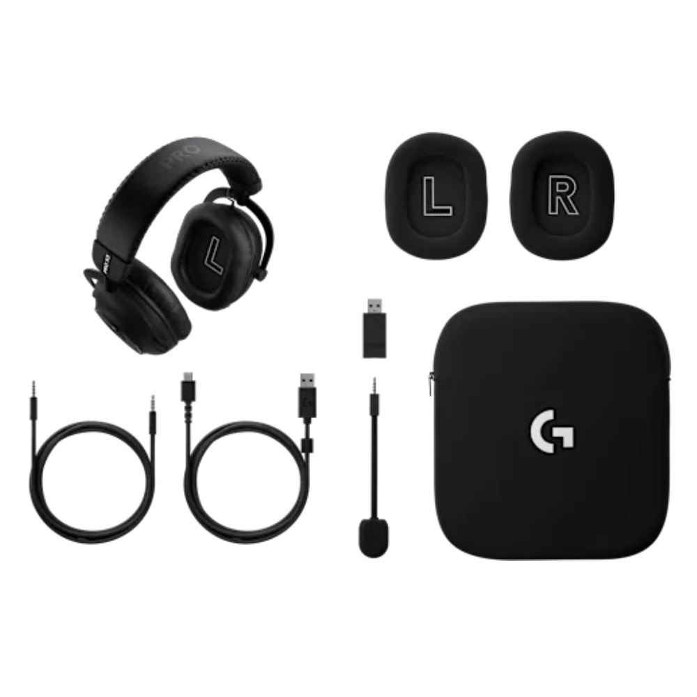 หูฟังเกมมิ่ง Logitech G Pro X3 Lightspeed Black
