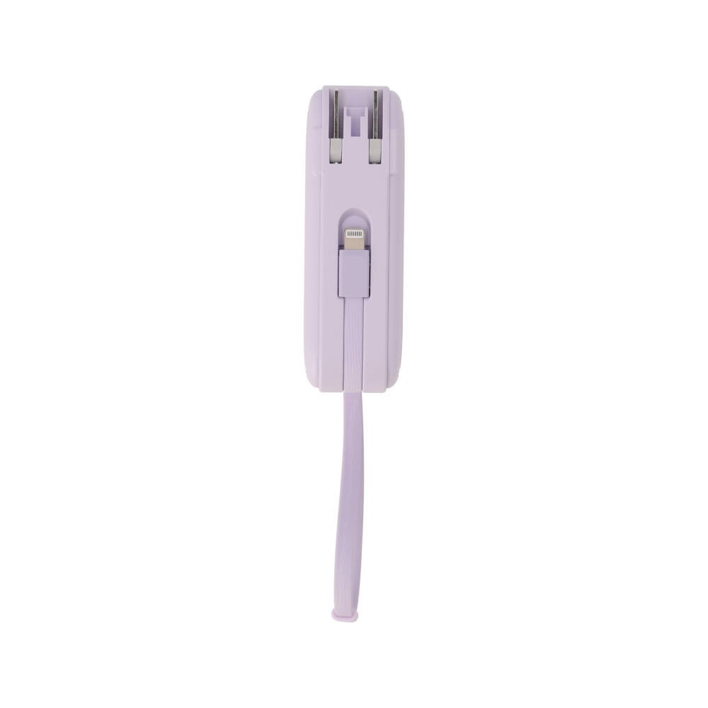 พาวเวอร์แบงค์ Blue Box 20000 mAh built-in Lightning/Type-C cable PD35W Purple (EP-P203) (CCC)