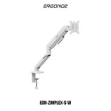 แขนจับจอมอนิเตอร์ ERGONOZ ZIMPLEX Single Monitor Arm (EGN-ZIMPLEX-S-W) White