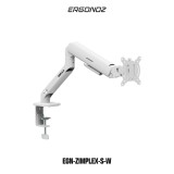 แขนจับจอมอนิเตอร์ ERGONOZ ZIMPLEX Single Monitor Arm (EGN-ZIMPLEX-S-W) White