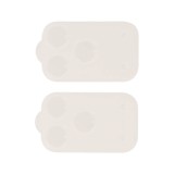 ฟิล์มกันรอยฐานกล้อง QPLUS iPhone 18 Pro Lens Frame Matte (Pack 2pcs)