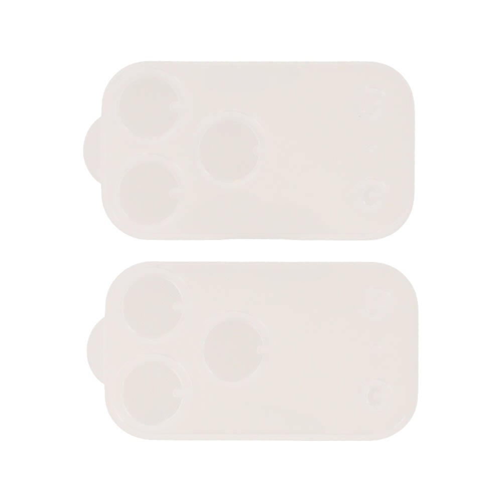 ฟิล์มกันรอยฐานกล้อง QPLUS iPhone 18 Pro Max Lens Frame Matte (Pack 2pcs)