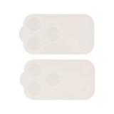 ฟิล์มกันรอยฐานกล้อง QPLUS iPhone 18 Pro Max Lens Frame Matte (Pack 2pcs)