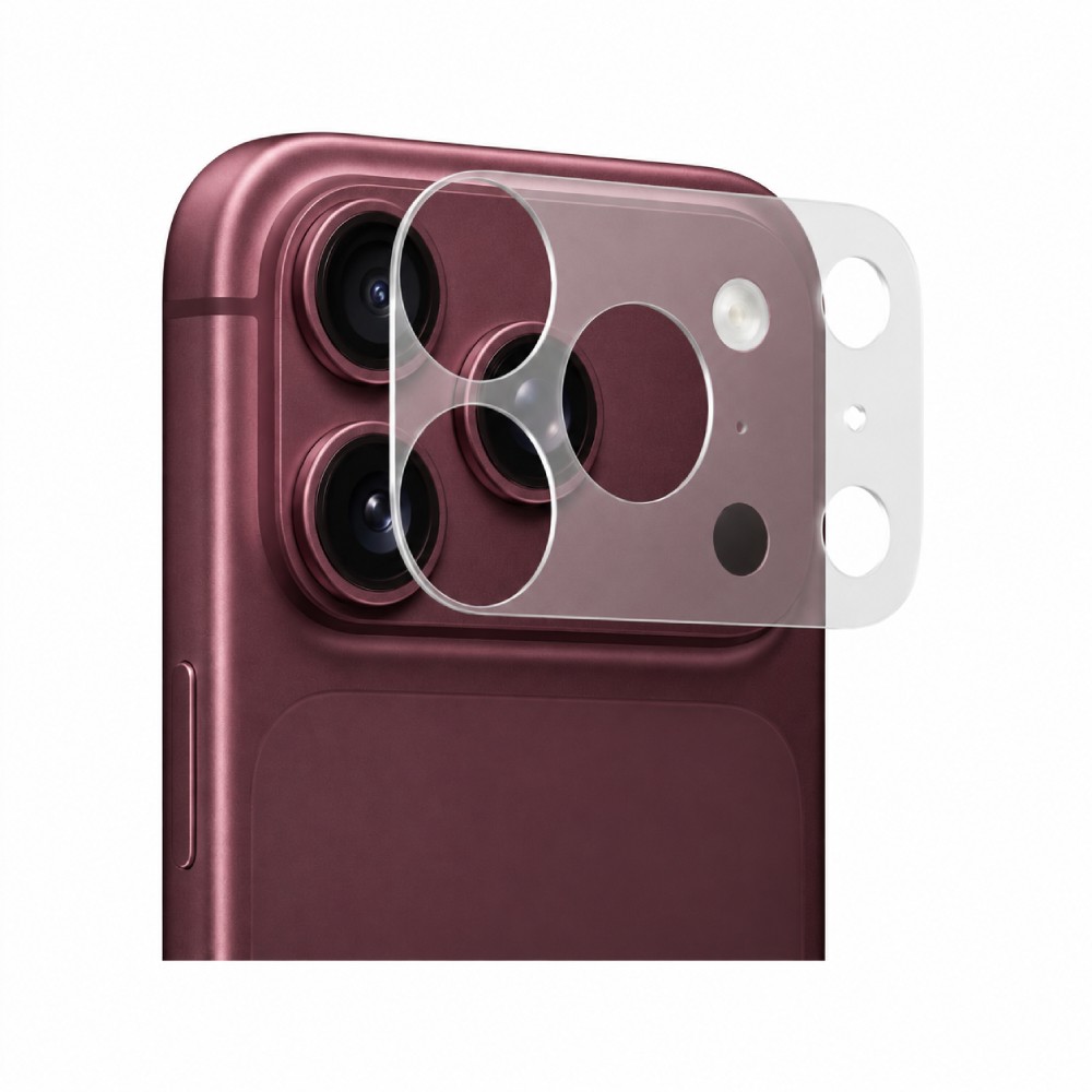 ฟิล์มกันรอยฐานกล้อง QPLUS iPhone 18 Pro Max Lens Frame Matte (Pack 2pcs)