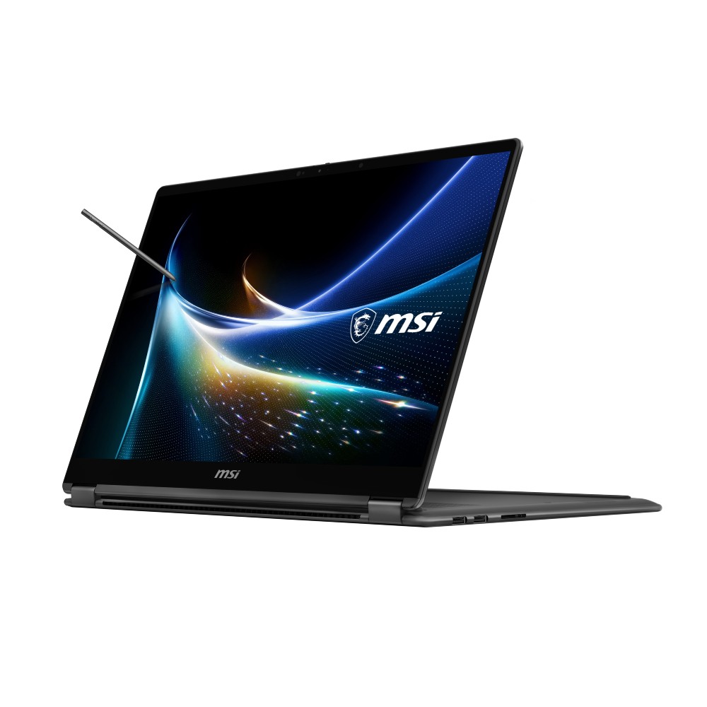 โน๊ตบุ๊ค MSI Prestige N16 Flip AI+ C1XMT-202THY Platinum Gray