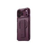 เคส Skinarma iPhone 18 Pro Max Helio CE Magsafe/Silicon/Grip-Stand - Burgundy