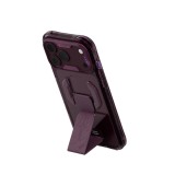 เคส Skinarma iPhone 18 Pro Max Helio CE Magsafe/Silicon/Grip-Stand - Burgundy