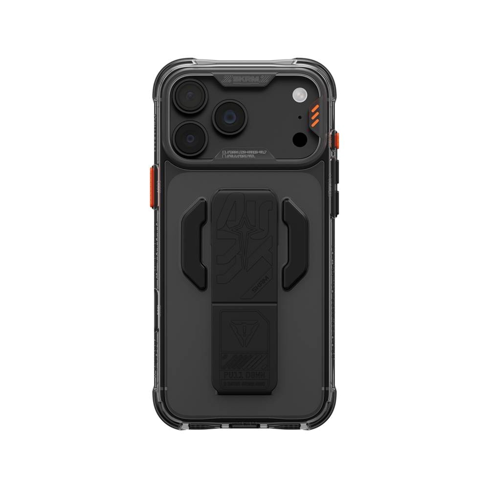 เคส Skinarma iPhone 18 Pro Max Helio CE Magsafe/Silicon/Grip-Stand - Graphite