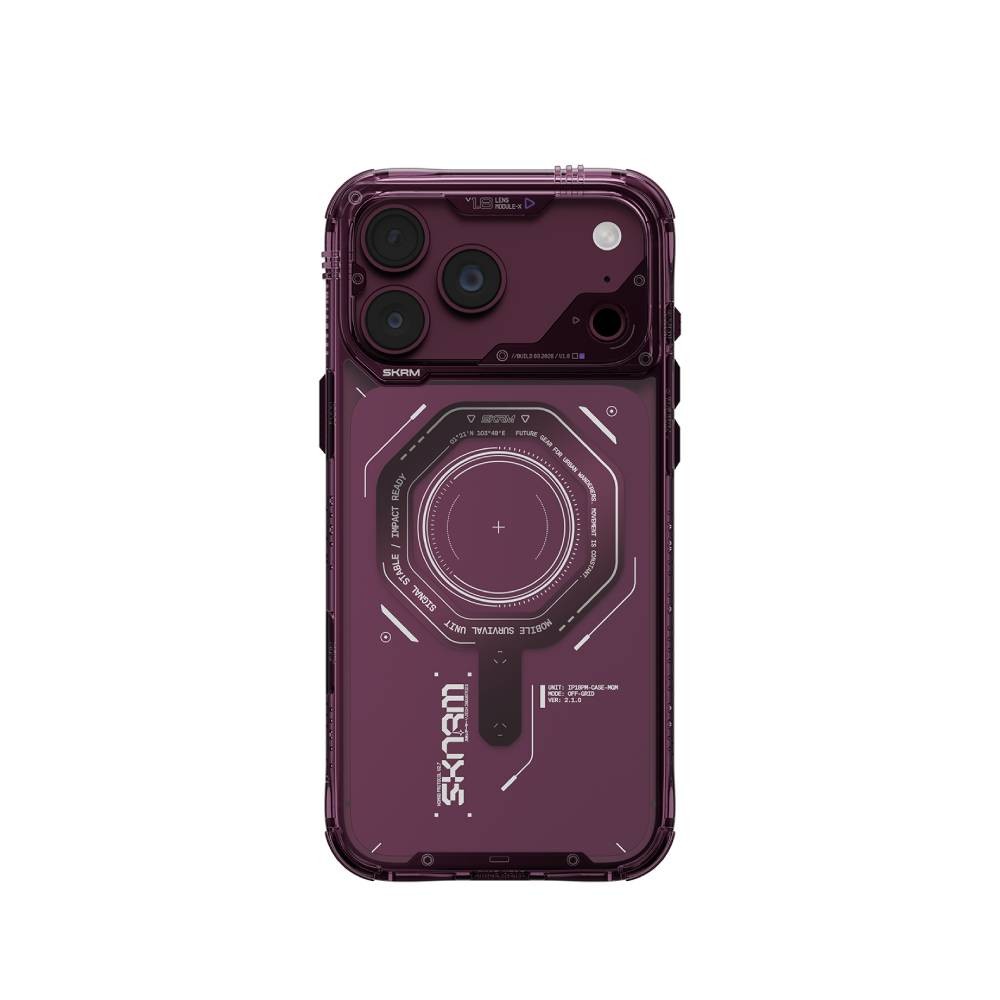เคส Skinarma iPhone 18 Pro Max Magma Magsafe - Burgundy