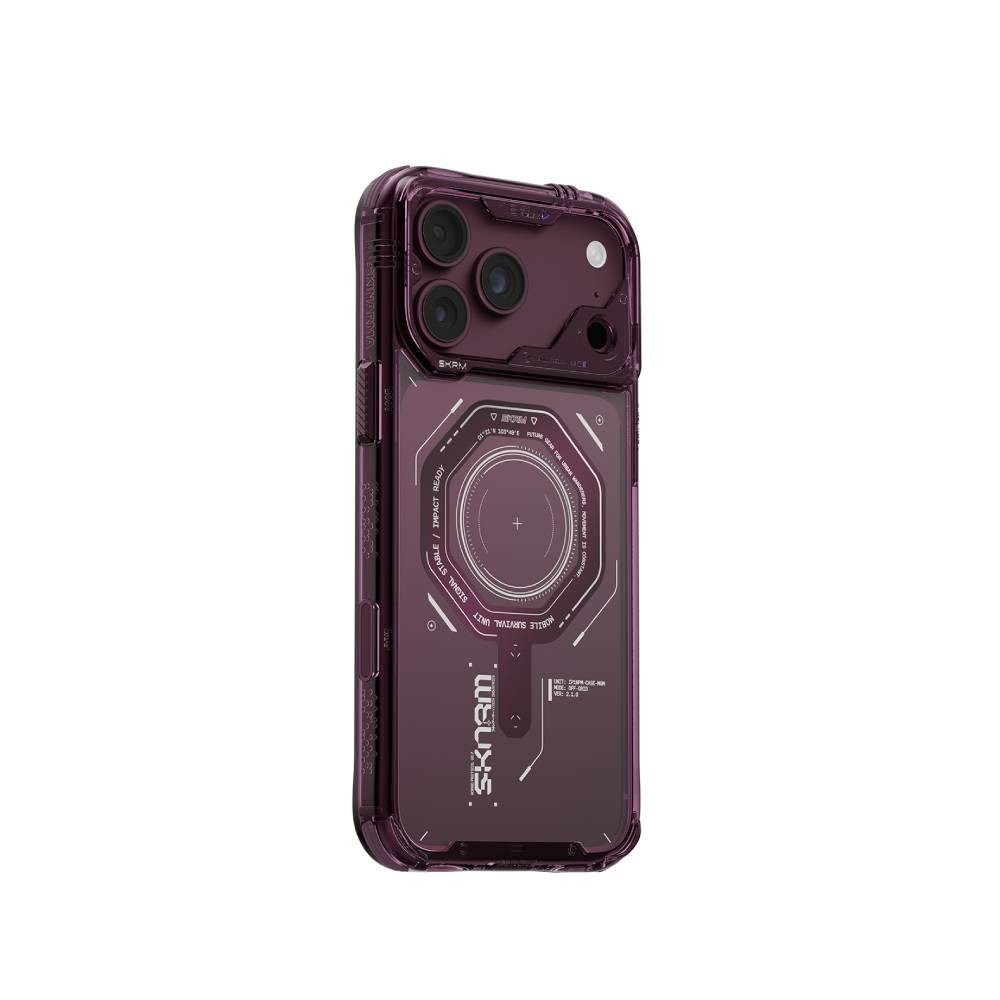 เคส Skinarma iPhone 18 Pro Max Magma Magsafe - Burgundy