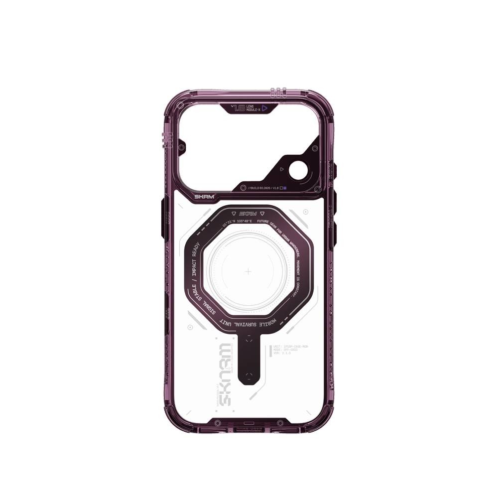 เคส Skinarma iPhone 18 Pro Max Magma Magsafe - Burgundy