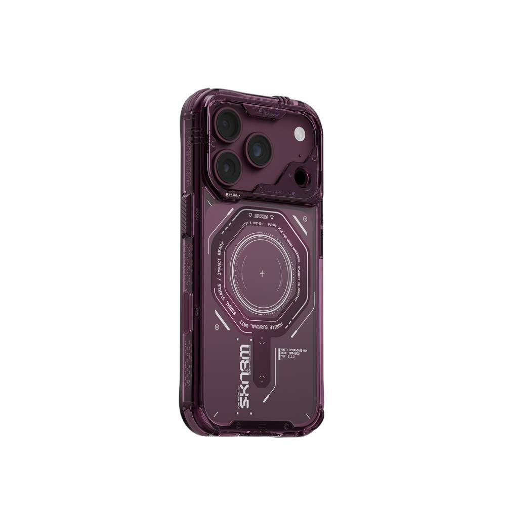 เคส Skinarma iPhone 18 Pro Max Magma Magsafe - Burgundy