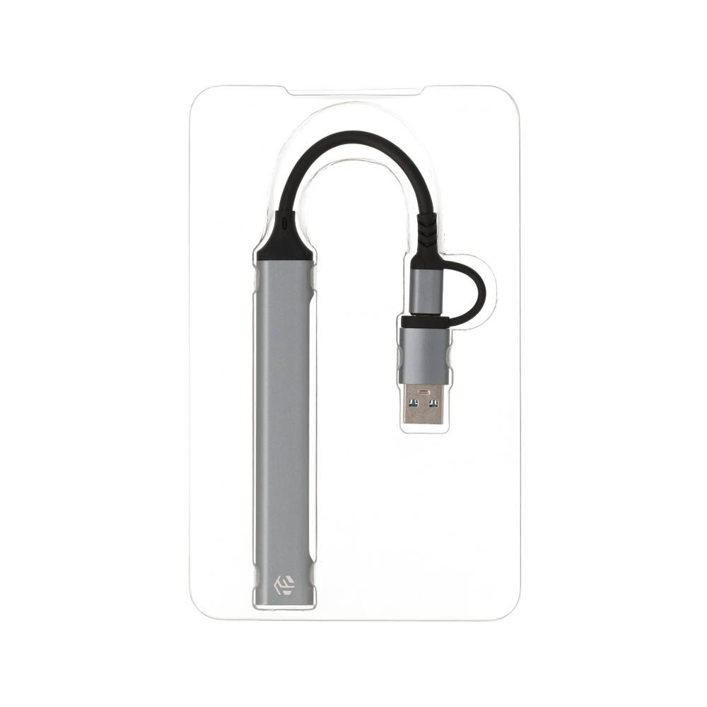 TECHPRO HUB 5-in-2 2xUSB 2.0/USB3.0/Card reader SDTF (HUBTP01)