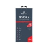 ฟิล์มกันรอย TECHPRO iPhone Duo ARMORX Tempered Glass Black