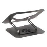 แท่นวางโน๊ตบุ๊ค TECHPRO Carbon Rotatable Tablet/Laptop Stand 360 Gray (TP-ST11)
