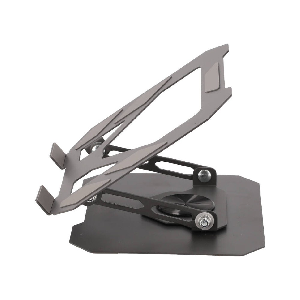 แท่นวางโน๊ตบุ๊ค TECHPRO Carbon Rotatable Tablet/Laptop Stand 360 Gray (TP-ST11)