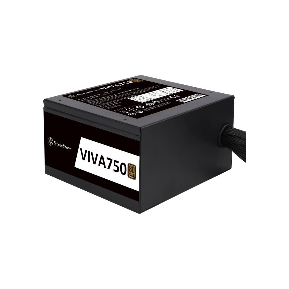 พาวเวอร์ซัพพลาย Silverstone Power Supply VIVA 750Watt 80 Plus Bronze - 5 Year
