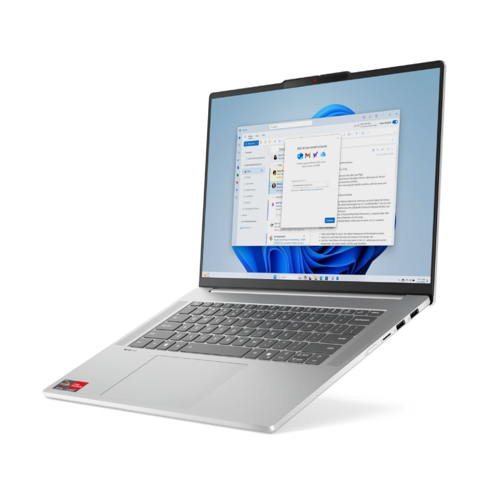 โน๊ตบุ๊ค Lenovo IdeaPad Slim 5 15ARP10-83J3007QTA Gray