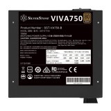 พาวเวอร์ซัพพลาย Silverstone Power Supply VIVA 750Watt 80 Plus Bronze - 5 Year