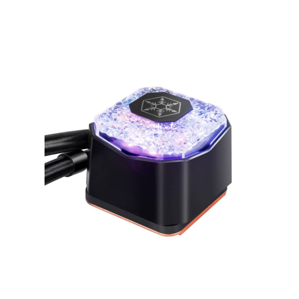 ชุดระบายความร้อนซีพียู Silverstone CPU Liquid Cooler IceGem 240P ARGB