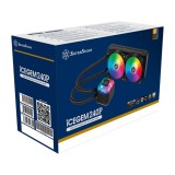ชุดระบายความร้อนซีพียู Silverstone CPU Liquid Cooler IceGem 240P ARGB
