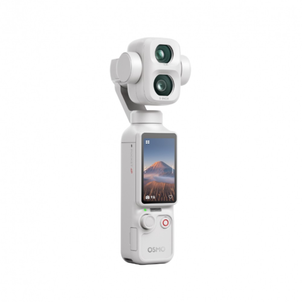 กล้อง DJI Osmo Pocket 4P Standard Combo Pearl White