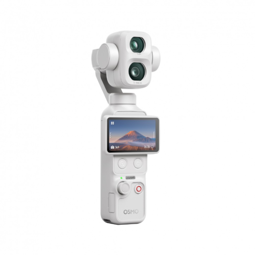 กล้อง DJI Osmo Pocket 4P Standard Combo Pearl White