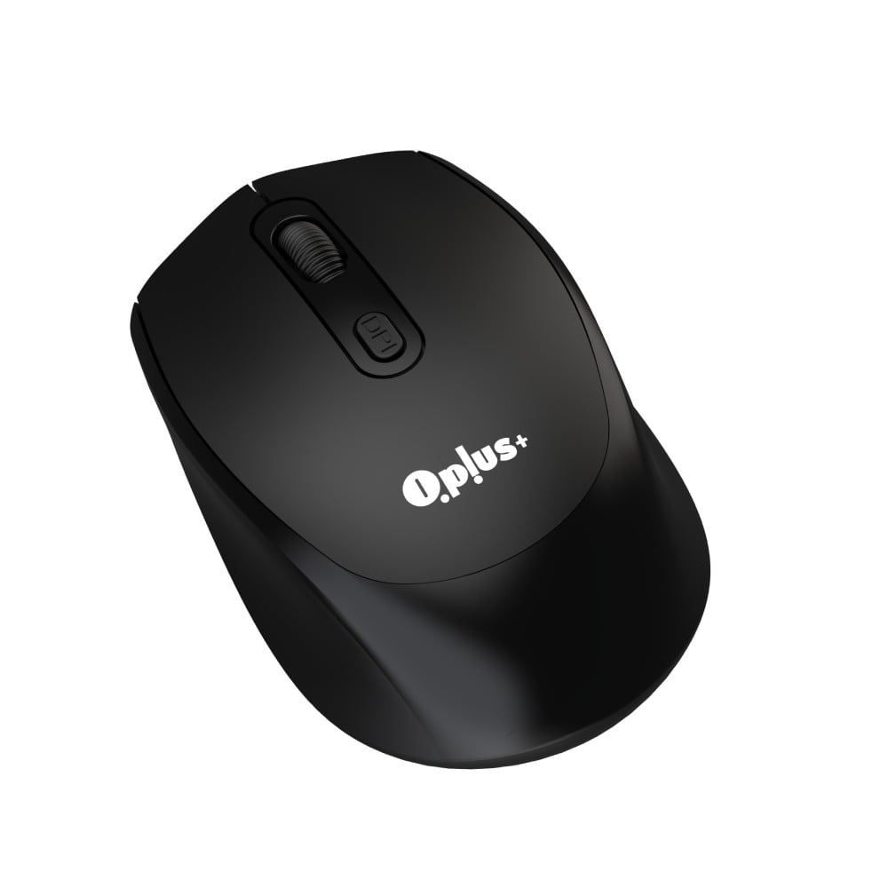 เมาส์ไร้สาย QPLUS Mouse Silent 1712 Black