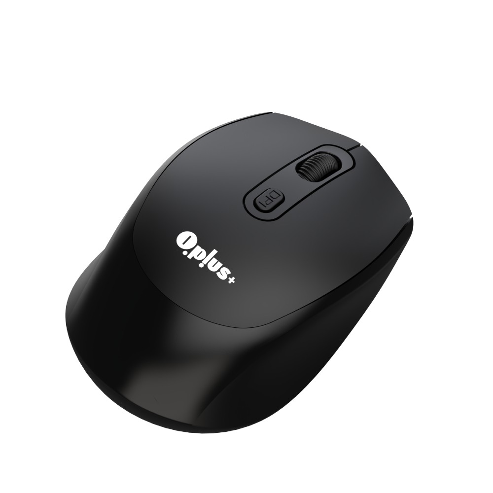 เมาส์ไร้สาย QPLUS Mouse Silent 1712 Black