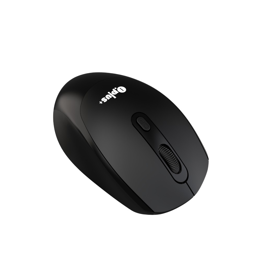 เมาส์ไร้สาย QPLUS Mouse Silent 1712 Black