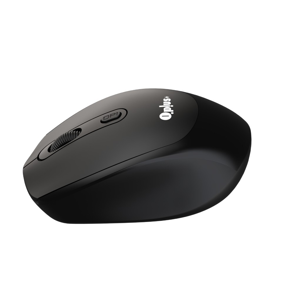 เมาส์ไร้สาย QPLUS Mouse Silent 1712 Black