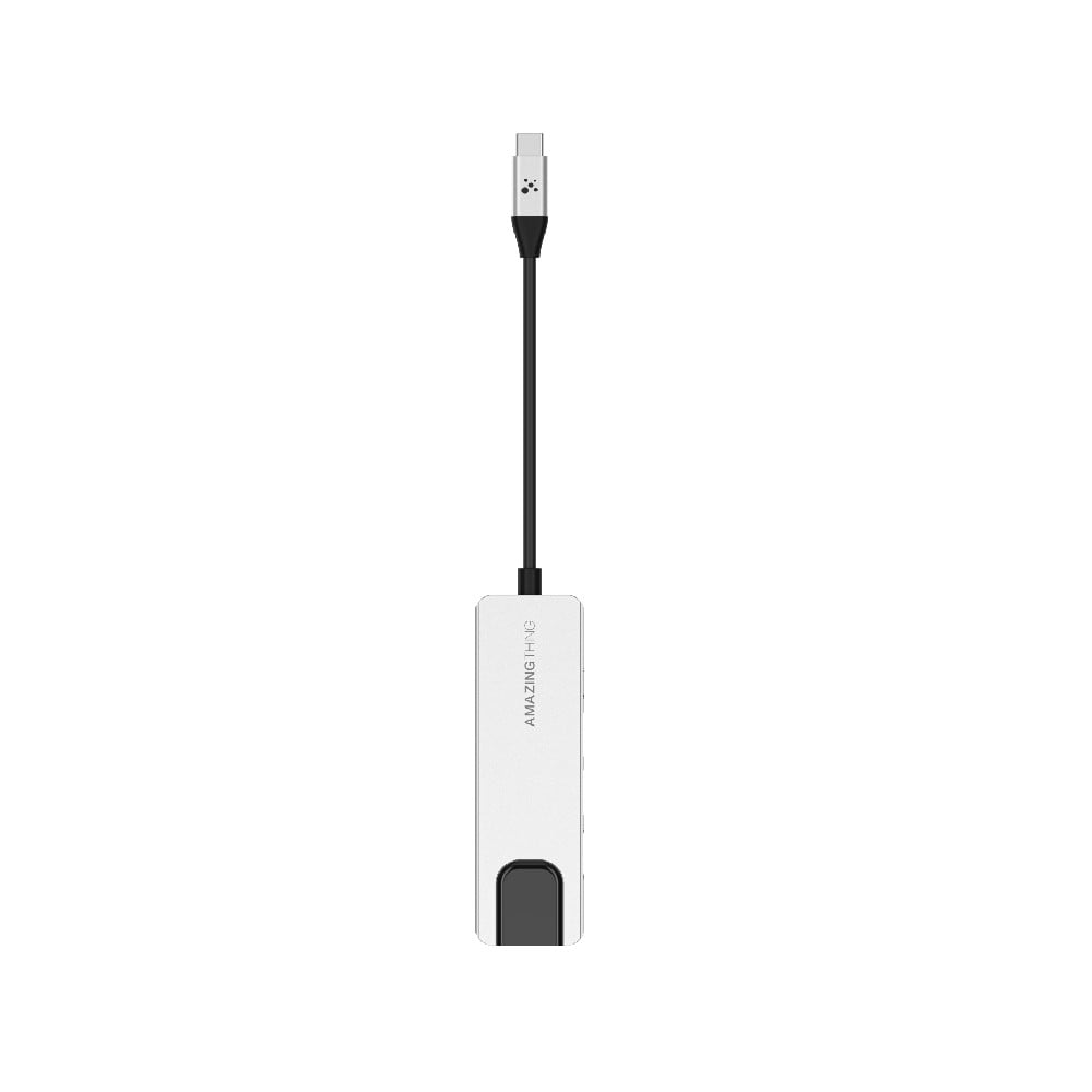 AMAZINGthing Hub 5-in-1 USB-C 4K Thunder Pro (HDMI 4K@60Hz/Dual USB3.0/USB-C 5 Gbps/USB-C PD 100W)